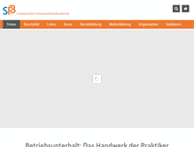 Tablet Screenshot of betriebsunterhalt.ch